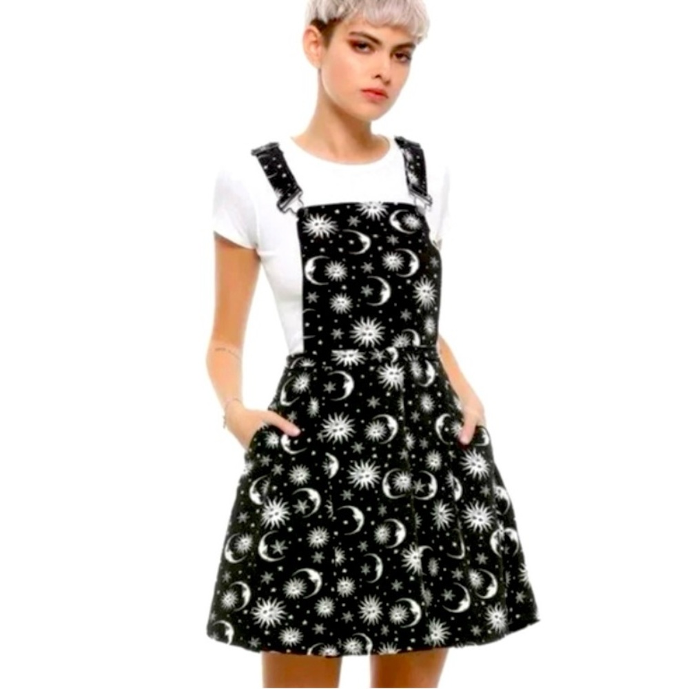 SOLD Hot Topic Celestial Overall Dress